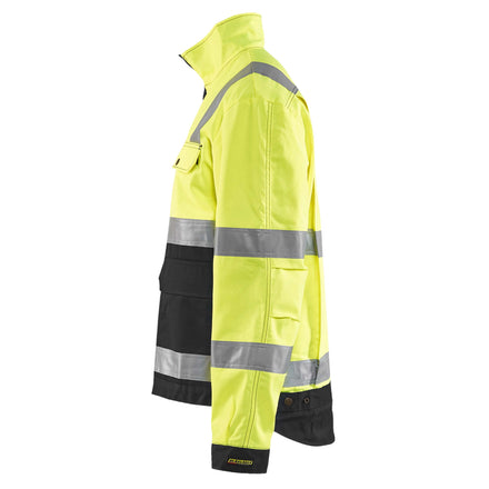 Blaklader 4023 Hi Vis Jacket Hi Vis Yellow Black Left