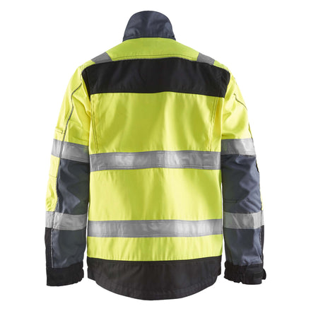 Blaklader 4051 Hi Vis Jacket Hi Vis Yellow Black Back