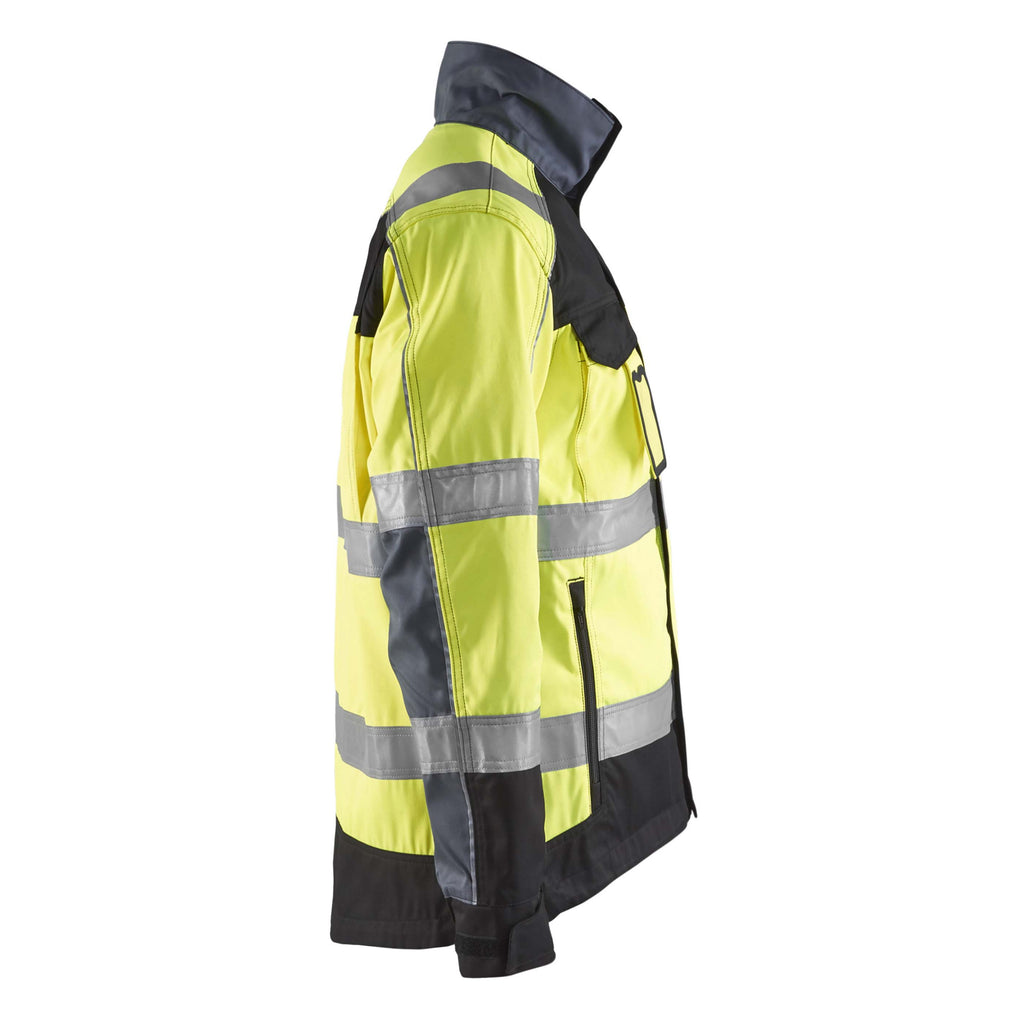 Blaklader 4051 Hi Vis Jacket Hi Vis Yellow Black Right