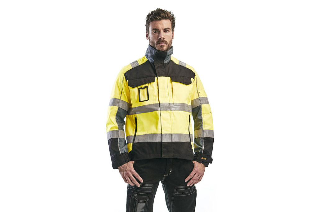 Blaklader 4051 Hi-Vis Yellow/Black Jacket