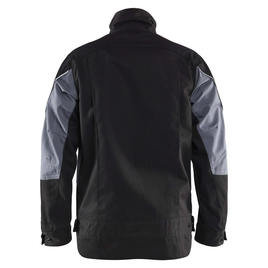 Blaklader 4061 Anti Flame Jacket Black Grey Back