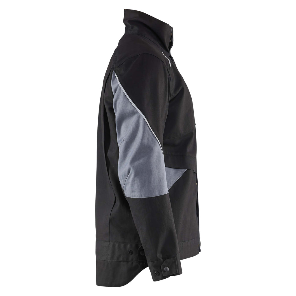 Blaklader 4061 Anti Flame Jacket Black Grey Right