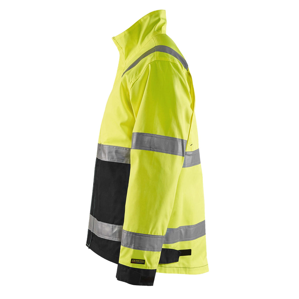 Blaklader 4064 Hi Vis Jacket Hi Vis Yellow Black Left