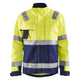 Blaklader 4064 Hi Vis Jacket Hi Vis Yellow Navy Blue Main