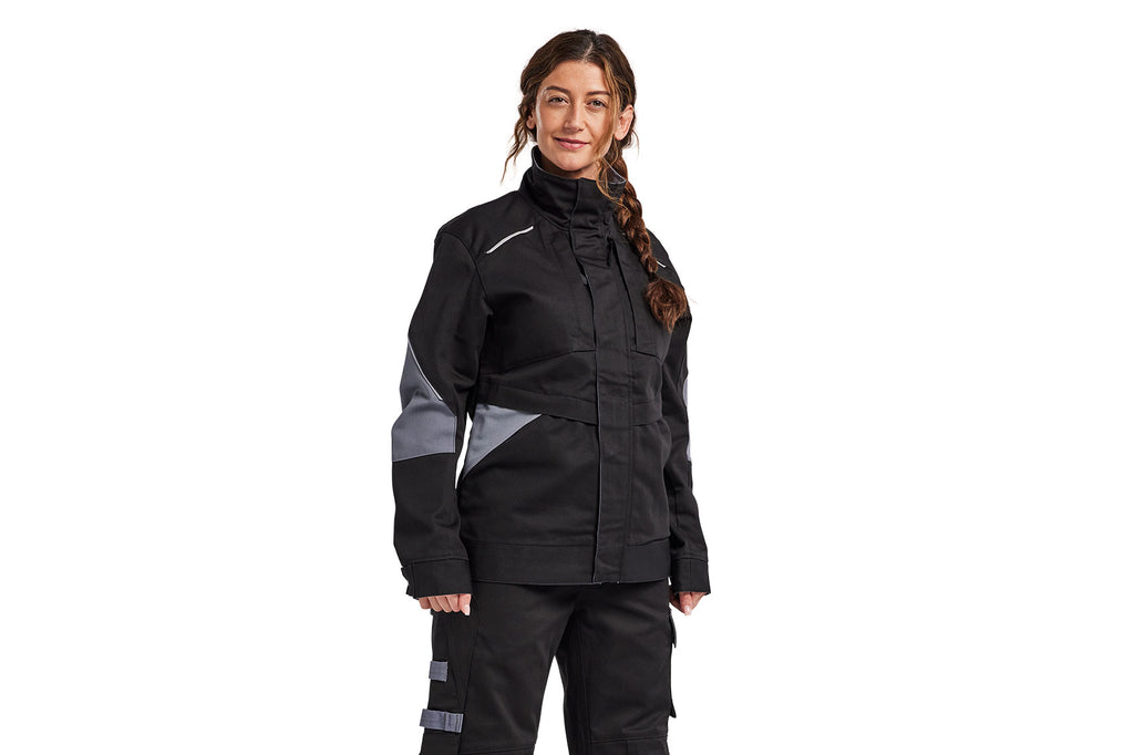 Blaklader 4071 Black/Grey Women's Arc Flash & Fire Retardant Jacket