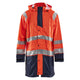 Blaklader 4324 Rain Jacket Hi Vis Hi Vis Orange Navy Blue Main