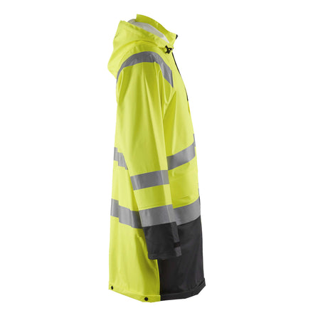 Blaklader 4324 Rain Jacket Hi Vis Hi Vis Yellow Black Right