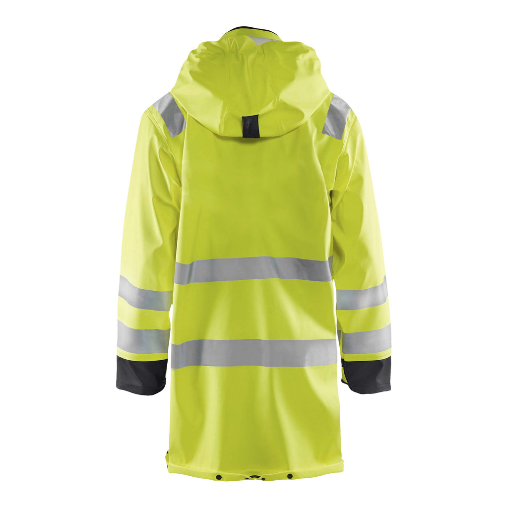 Blaklader 4326 Hi Vis Raincoat Hi Vis Yellow Black Back