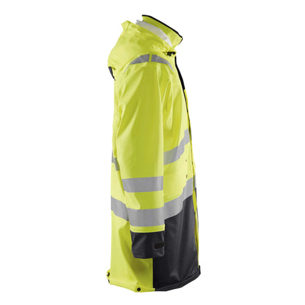 Blaklader 4326 Hi Vis Raincoat Hi Vis Yellow Black Right