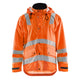 Blaklader 4327 Rain Jacket Hi Vis Hi Vis Orange Navy Blue Main