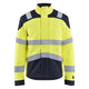 Blaklader 4418 Apc 2 Multinorm Inherent Jacket Hi Vis Yellow Navy Blue Main