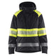 Blaklader 4430 Womens Hi Vis Shell Jacket Black Hi Vis Yellow Main