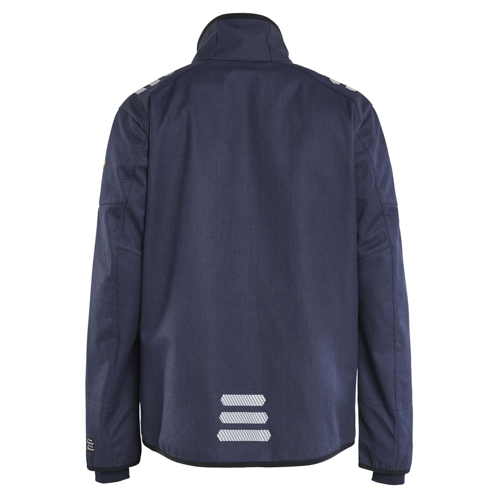 Blaklader 4447 Multinorm Softshell Jacket Navy Blue Back