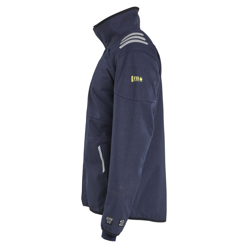 Blaklader 4447 Multinorm Softshell Jacket Navy Blue Left