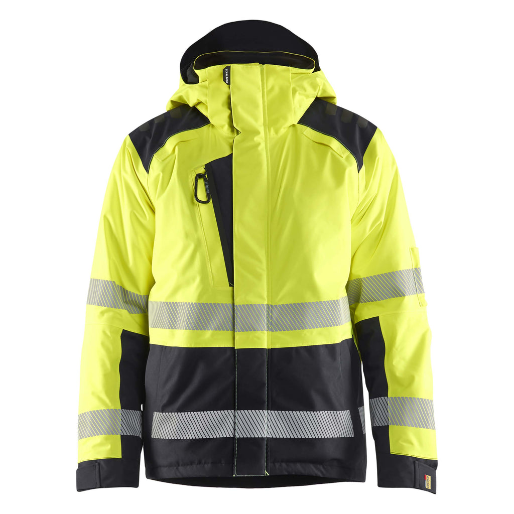 Blaklader 4455 Hi Vis Winter Jacket Hi Vis Yellow Black Main