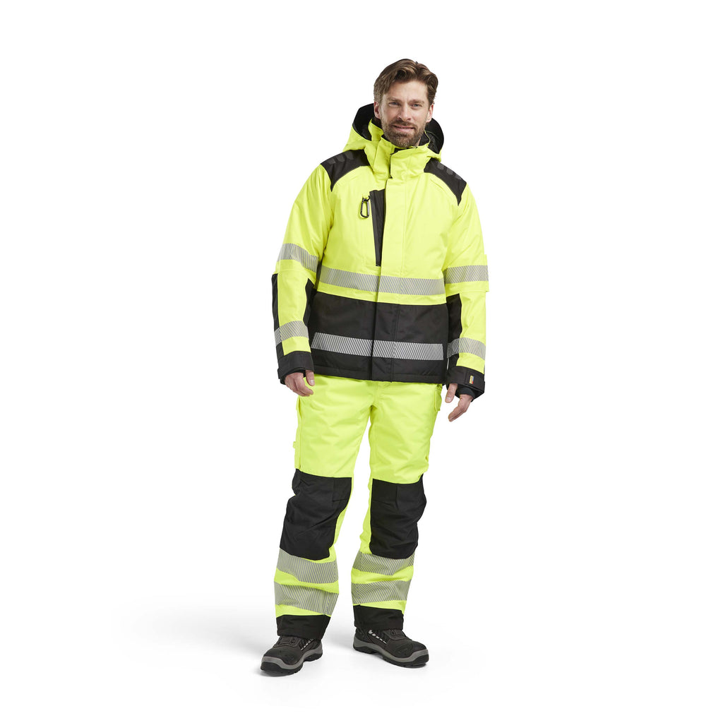 Blaklader 4455 Hi Vis Winter Jacket Hi Vis Yellow Black Model