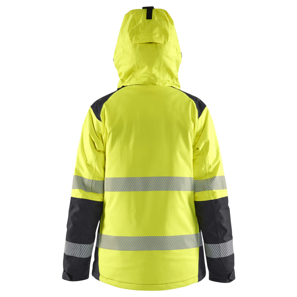 Blaklader 4456 Womens Hi Vis Winter Jacket Hi Vis Yellow Black Feature