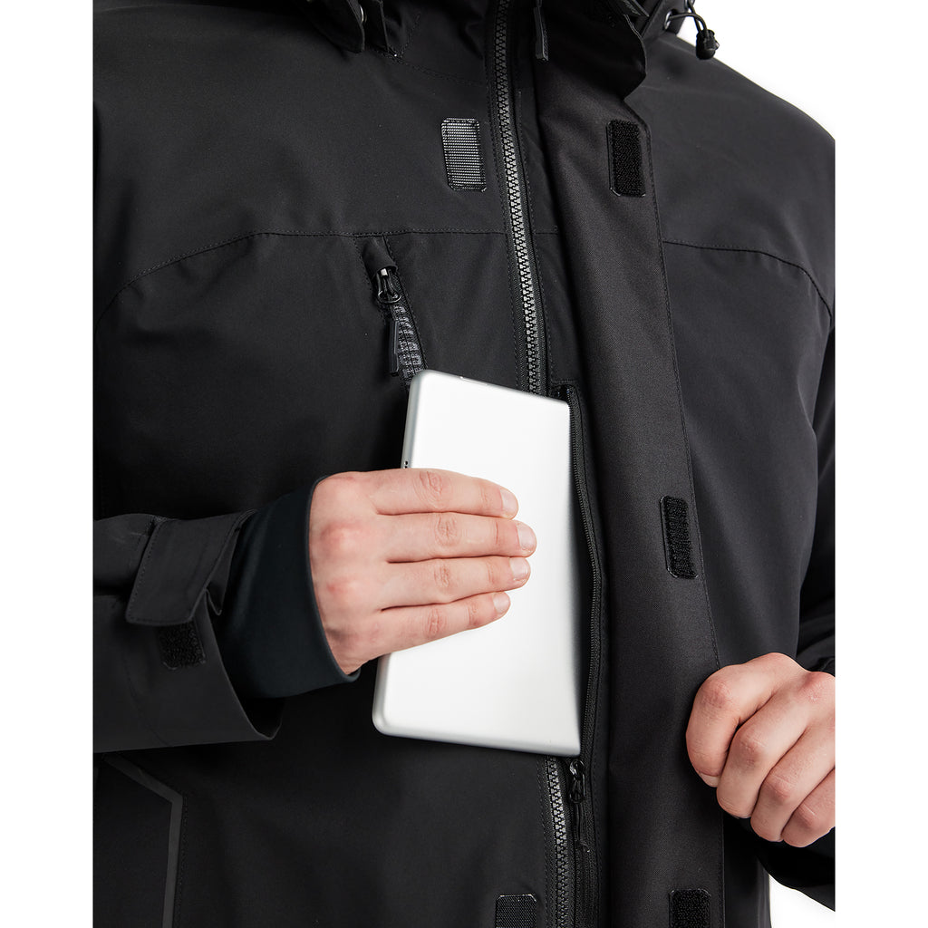 Blaklader 4484 Lightweight Lined Winter Jacket Stretch Black Black Feature