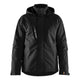 Blaklader 4484 Lightweight Lined Winter Jacket Stretch Black Black Front