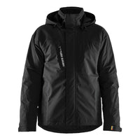 Blaklader 4484 Lightweight Lined Winter Jacket Stretch Black Black Front