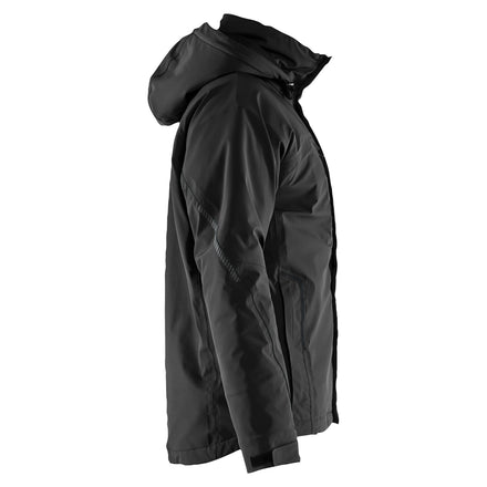 Blaklader 4484 Lightweight Lined Winter Jacket Stretch Black Black Right