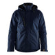 Blaklader 4484 Lightweight Lined Winter Jacket Stretch Dark Navy Black Front