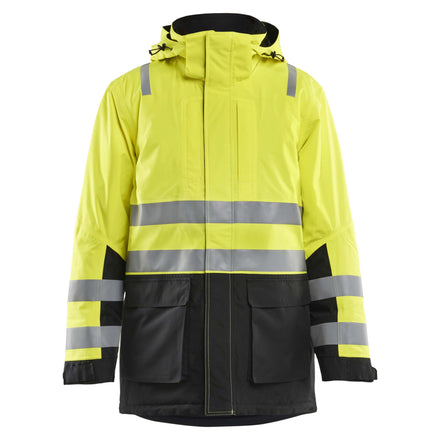 Blaklader 4495 Hi Vis Winter Parka Hi Vis Yellow Black Main