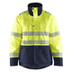 Blaklader 4517 Multinorm Winter Jacket Hi Vis Yellow Navy Blue Main