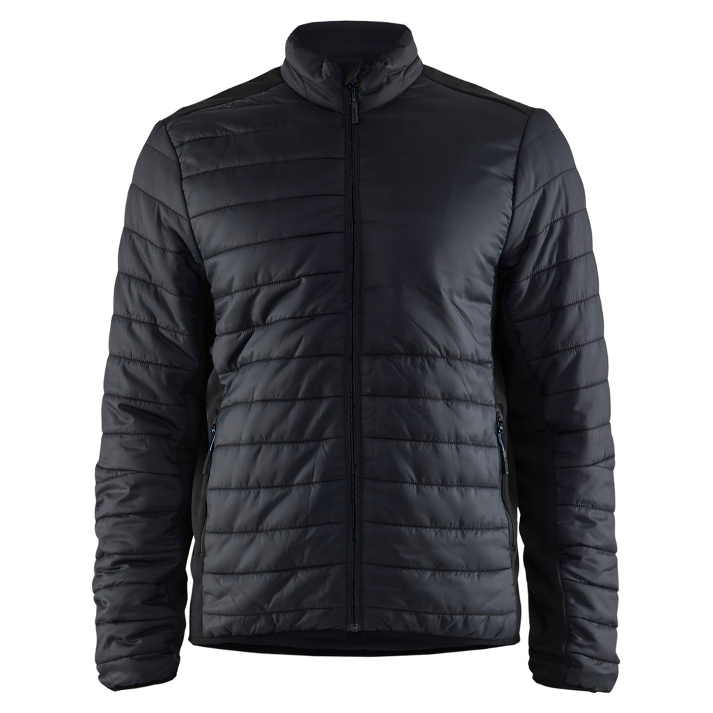 Blaklader 4710 Warm Lined Jacket Black Dark Navy Blue Front