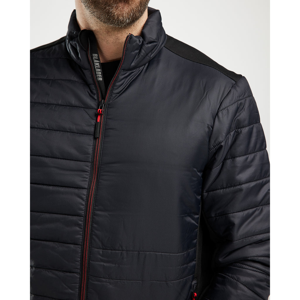 Blaklader 4710 Warm Lined Jacket Black Red Feature