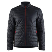 Blaklader 4710 Warm Lined Jacket Black Red Front