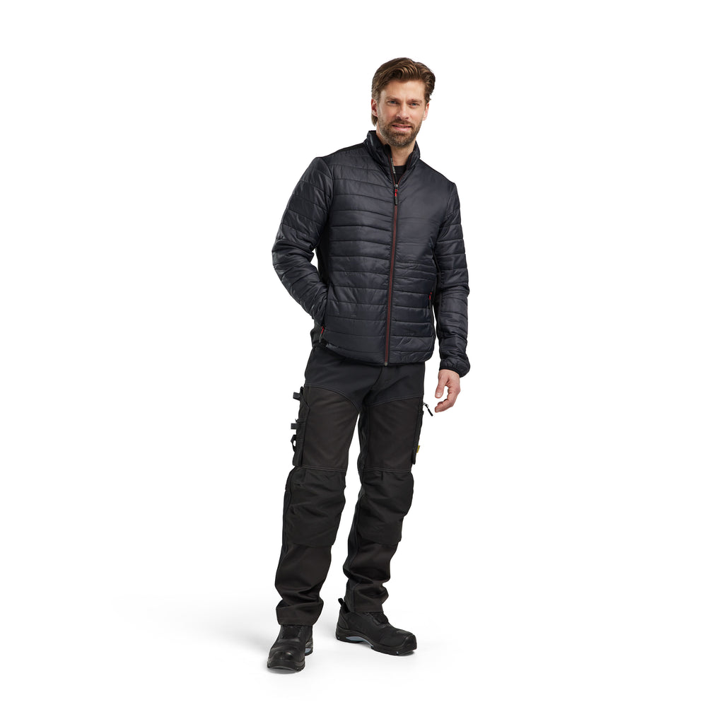 Blaklader 4710 Warm Lined Jacket Black Red Model