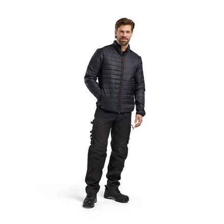 Blaklader 4710 Warm Lined Jacket Black Red Model
