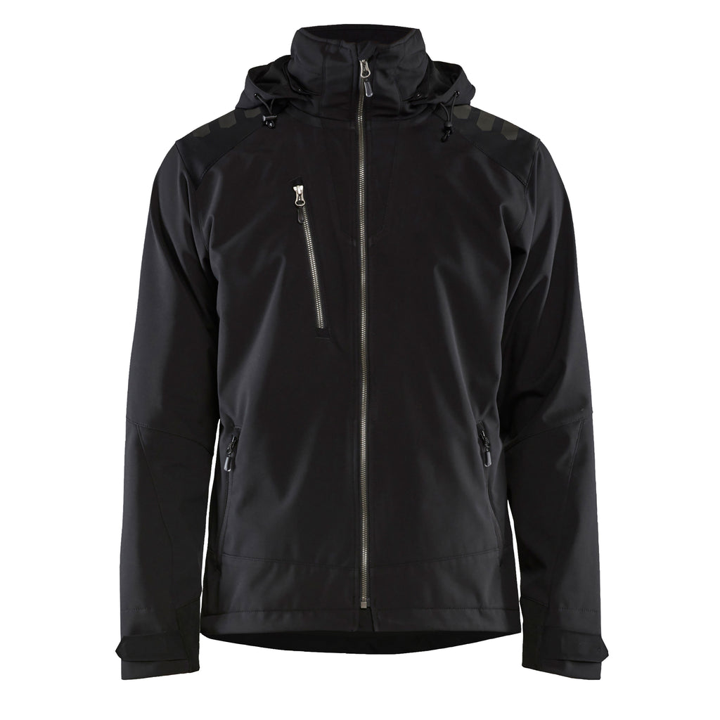 Blaklader 4749 Softshell Jacket Black Front