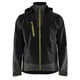 Blaklader 4749 Softshell Jacket Black Hi Vis Yellow Front