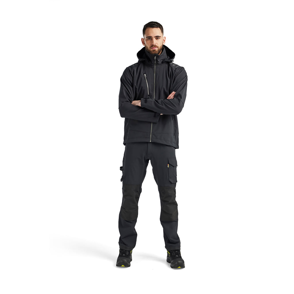 Blaklader 4749 Softshell Jacket Black Model