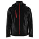 Blaklader 4749 Softshell Jacket Black Red Front