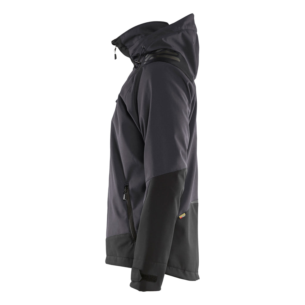 Blaklader 4749 Softshell Jacket Dark Grey Black Left