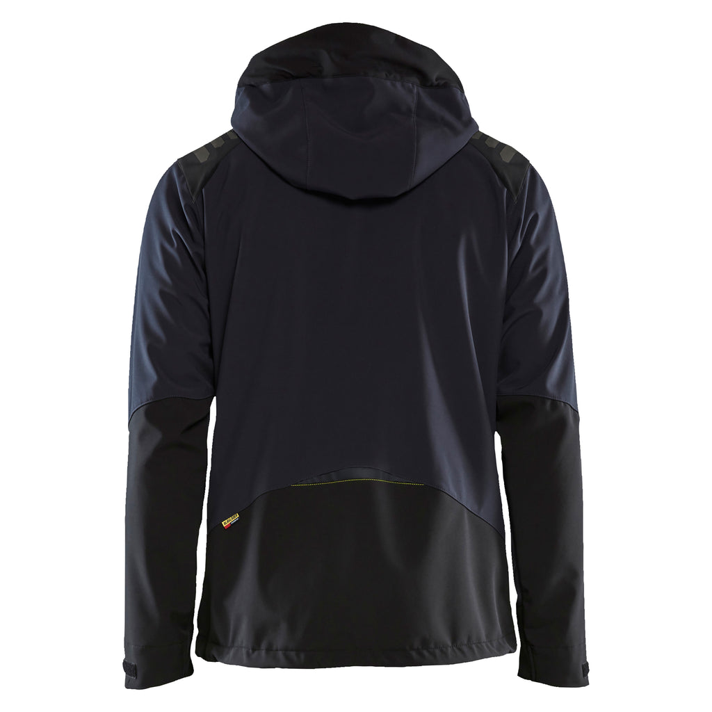 Blaklader 4749 Softshell Jacket Dark Navy Black Back