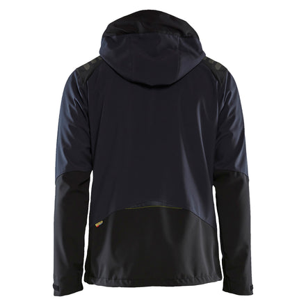 Blaklader 4749 Softshell Jacket Dark Navy Black Back