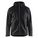 Blaklader 4753 Softshell Jacket With Hood Black Dark Grey Front