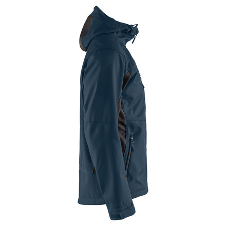 Blaklader 4753 Softshell Jacket With Hood Dark Navy Black Right