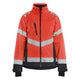 Blaklader 4761 Womens Hi Vis Shell Jacket Hi Vis Red Black Main