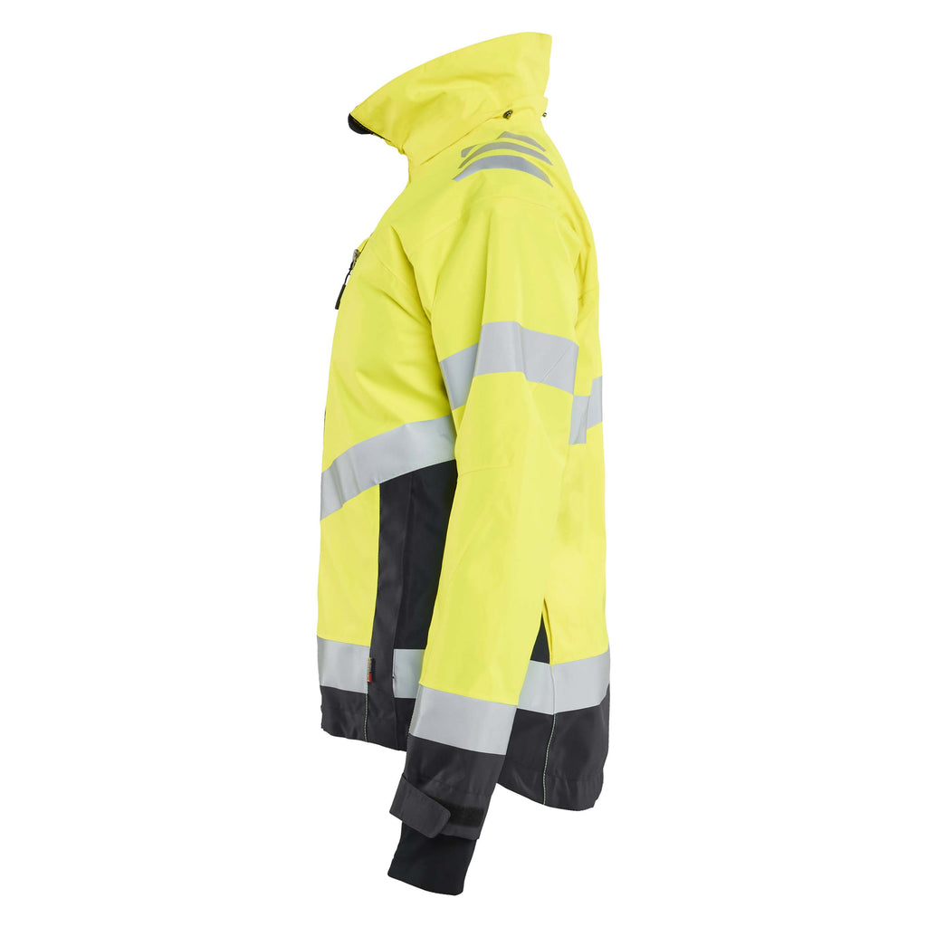 Blaklader 4761 Womens Hi Vis Shell Jacket Hi Vis Yellow Black Left