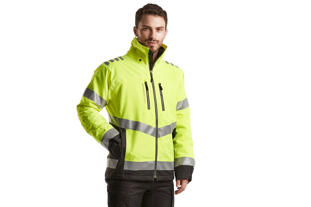 Blaklader 4780 Hi-Vis Lightweight Lined Winter Jacket