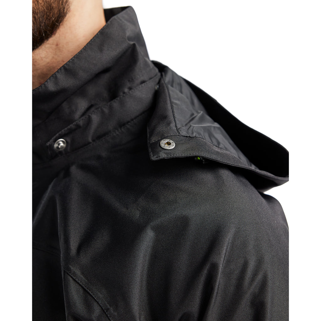 Blaklader 4790 Shell Jacket Black Hi Vis Yellow Feature 2