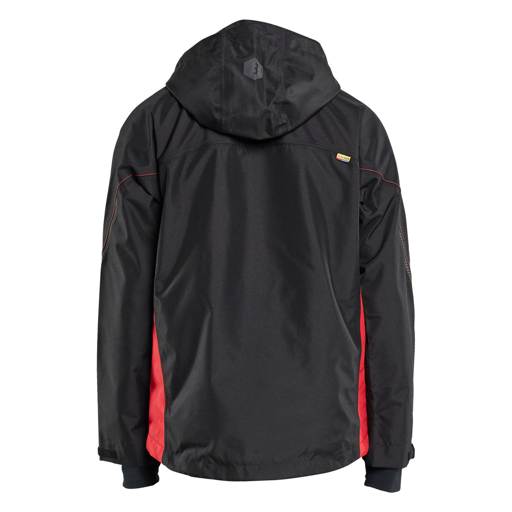 Blaklader 4790 Shell Jacket Black Red Back