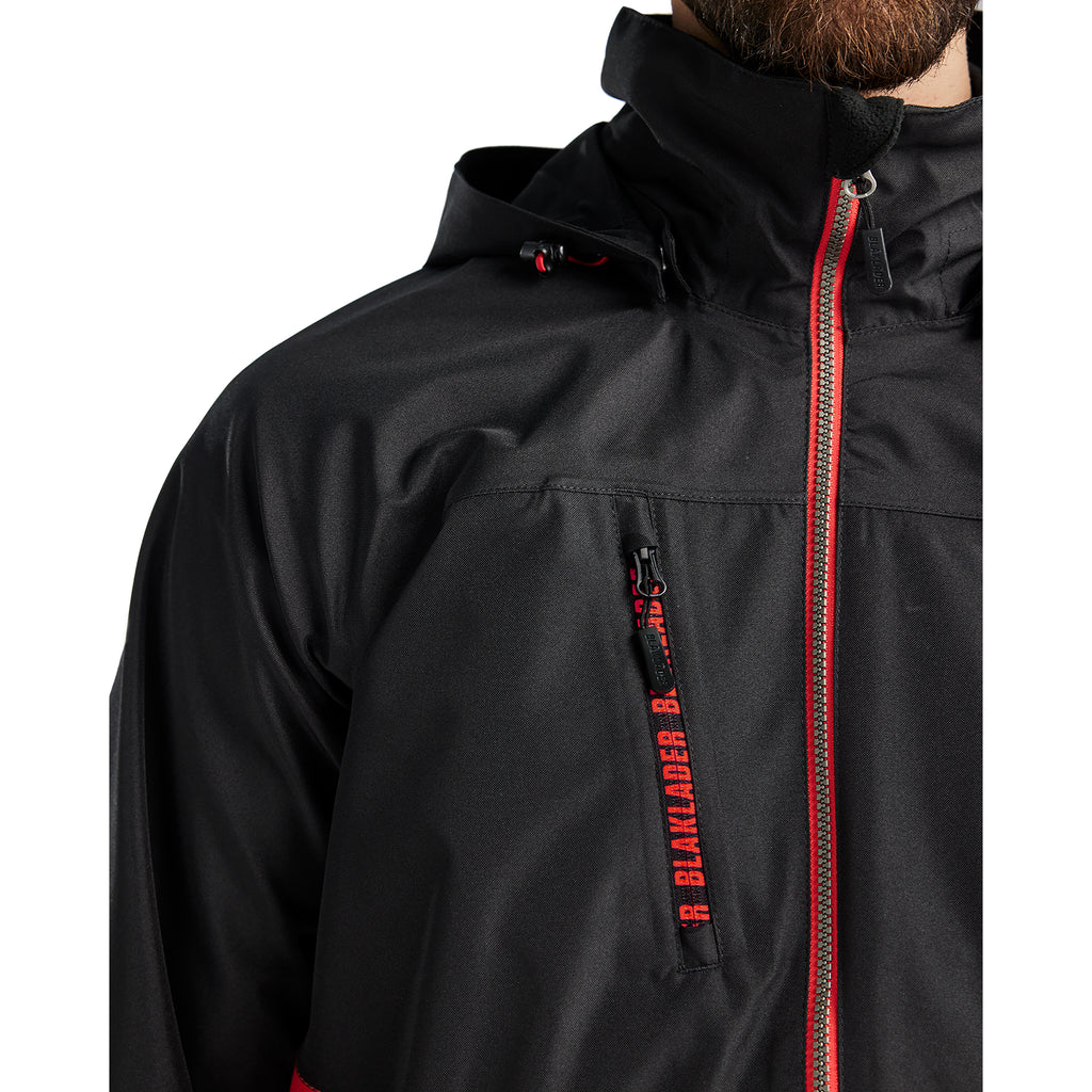 Blaklader 4790 Shell Jacket Black Red Feature 2