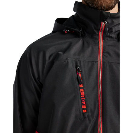 Blaklader 4790 Shell Jacket Black Red Feature 2