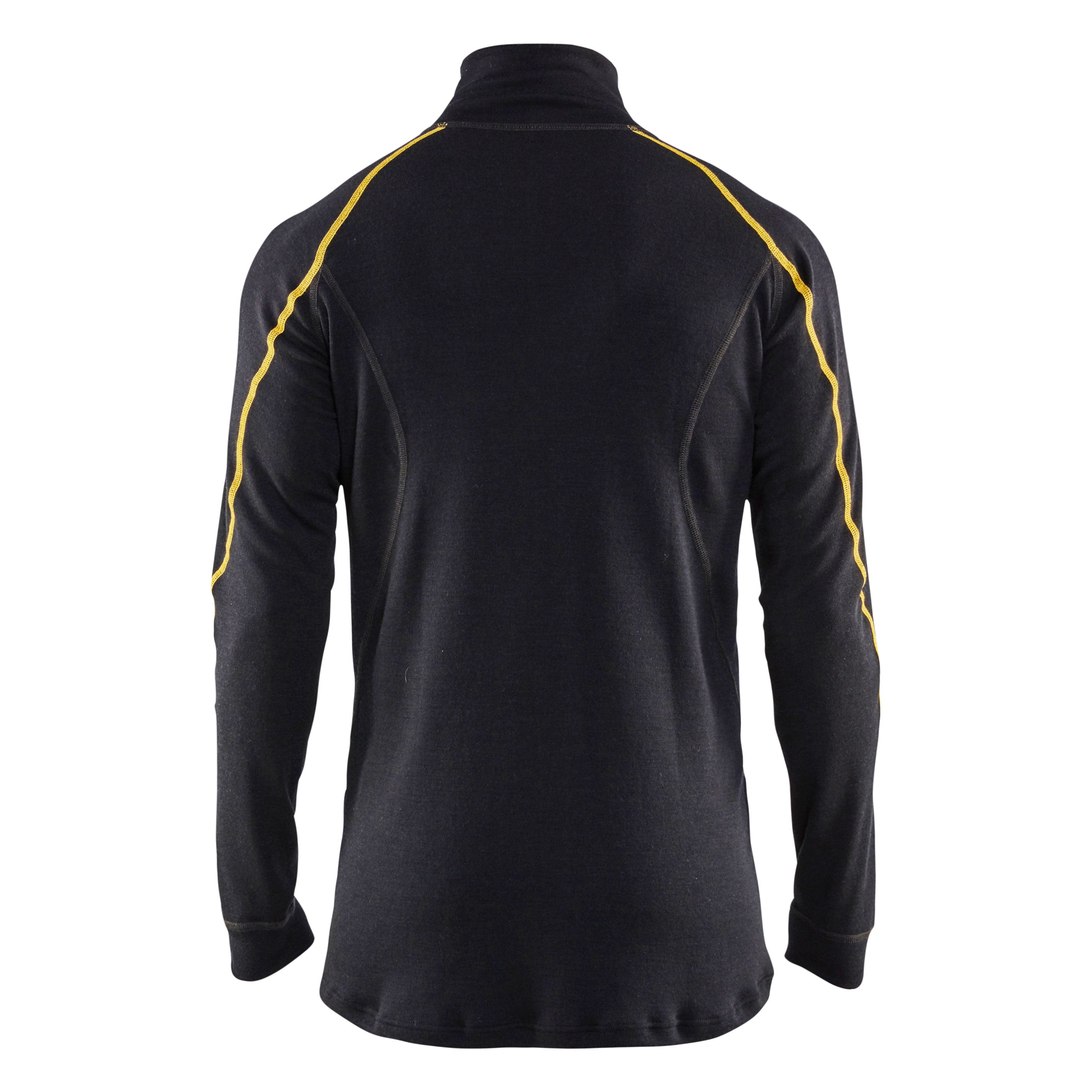 Blaklader 4796 Black Flame Resistant Underwear Top Half Zip, 68